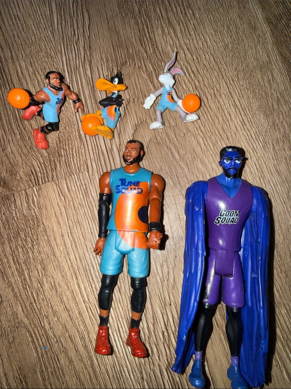 🏖️10 items for $20☀️ Tune Squad and Goon Squad Space Jam Action Figure Lot